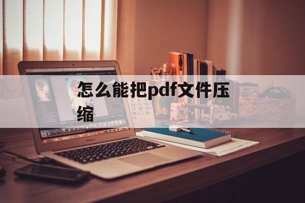 怎么能把pdf文件压缩