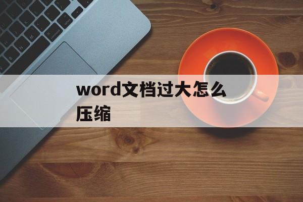 word文档过大怎么压缩