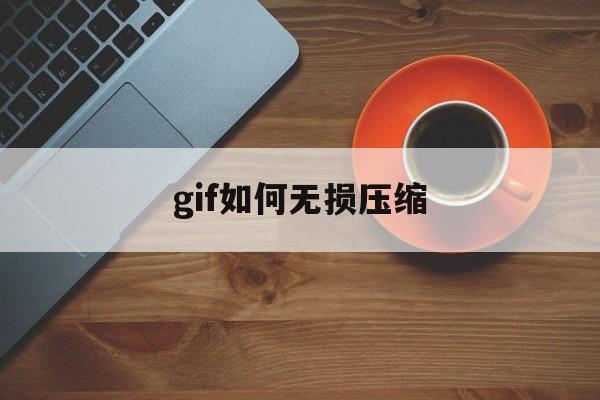 gif如何无损压缩